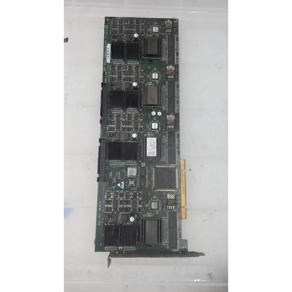 QSR Ltd RE-TRI Media 30RECTRIMD PCI SLAVE  Video Audio Card Untested